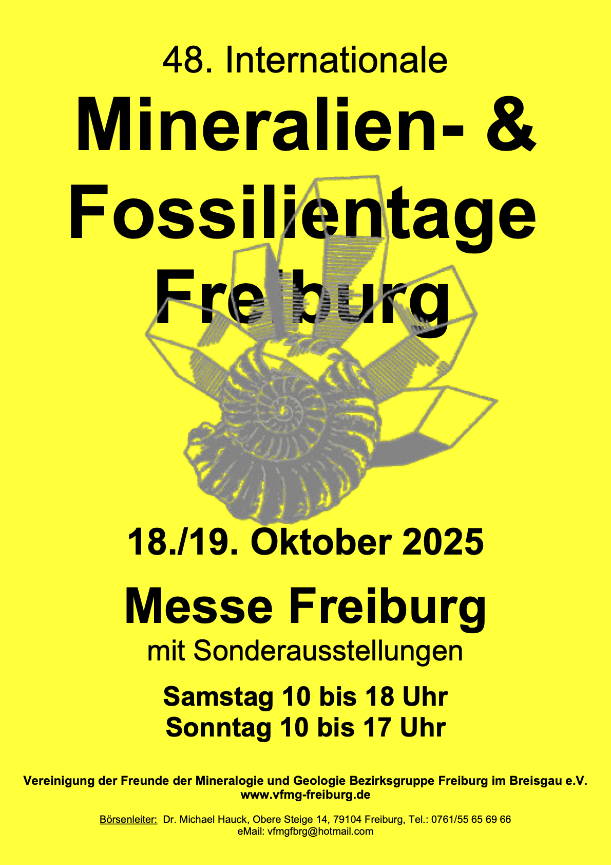 Mineralientage_Plakat 2025 DIN A3